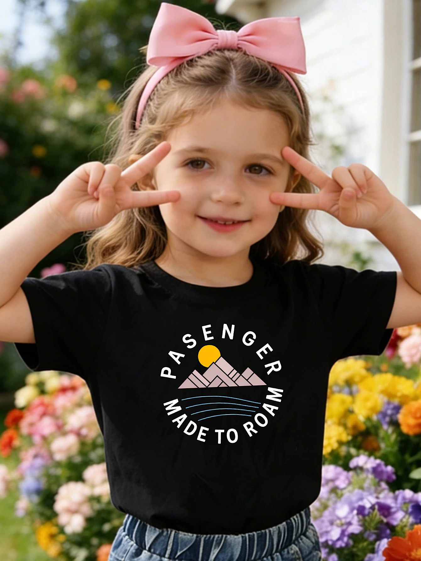 Outdoor Adventure Boys - Outdoor Mountain Adventure Text Print Kids