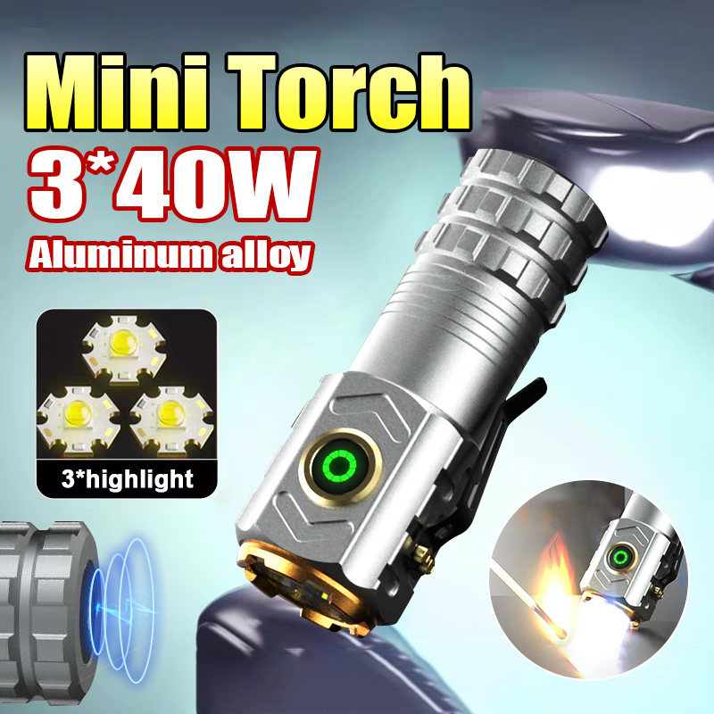 Outdoor Adventurer - Super Powerful Spotlight Ignition Flashlight Mini