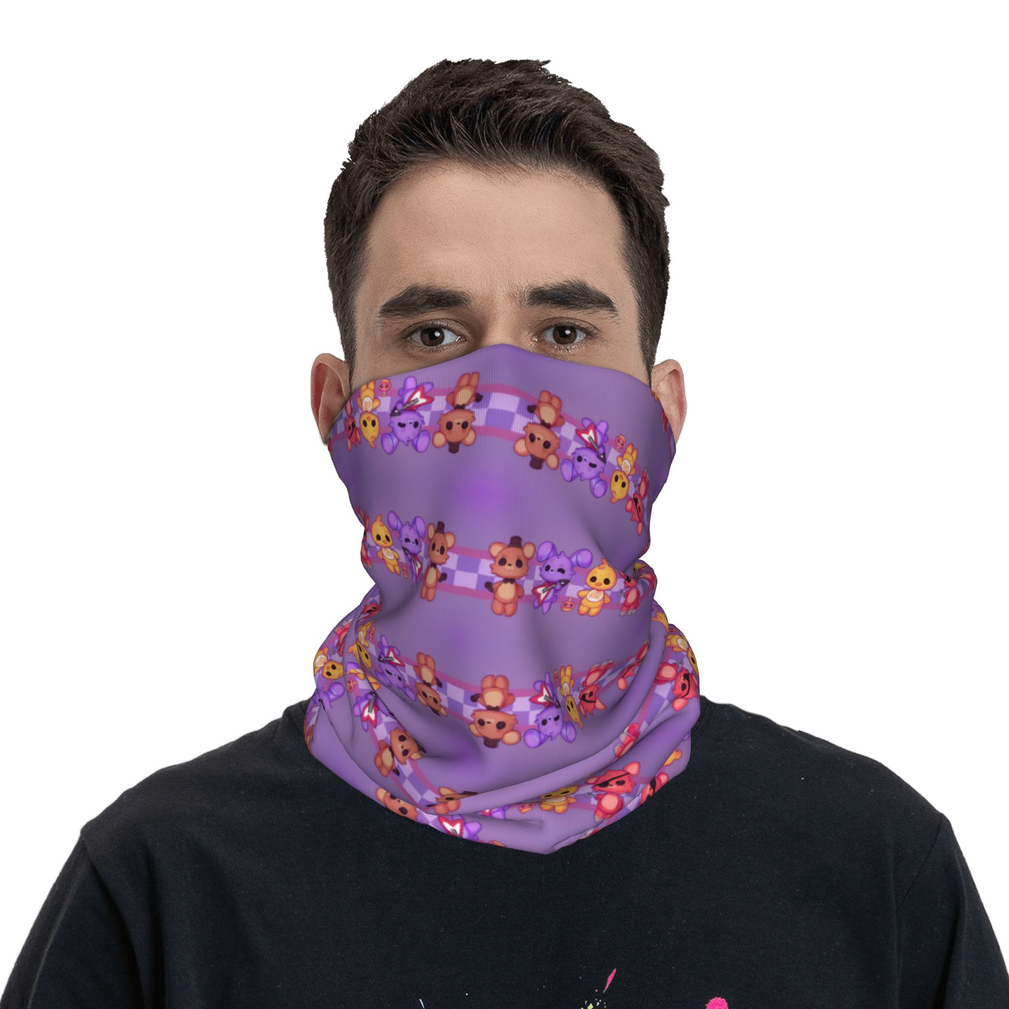 Outdoor Adventure At - Custom FNAF At Freddys Bandana Neck