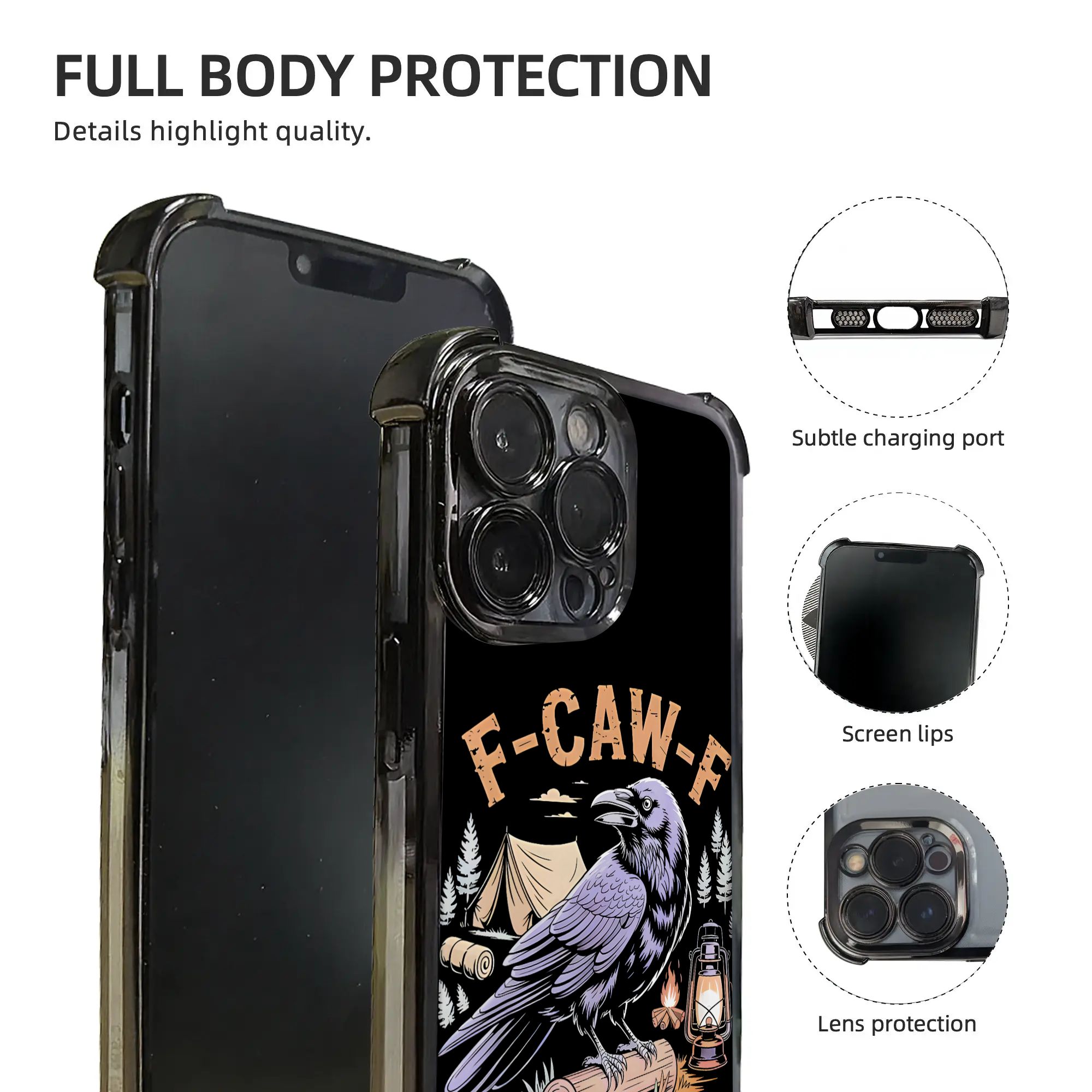 Funny Raven F CAW F I'm Campin - Outdoor Adventurer review and price