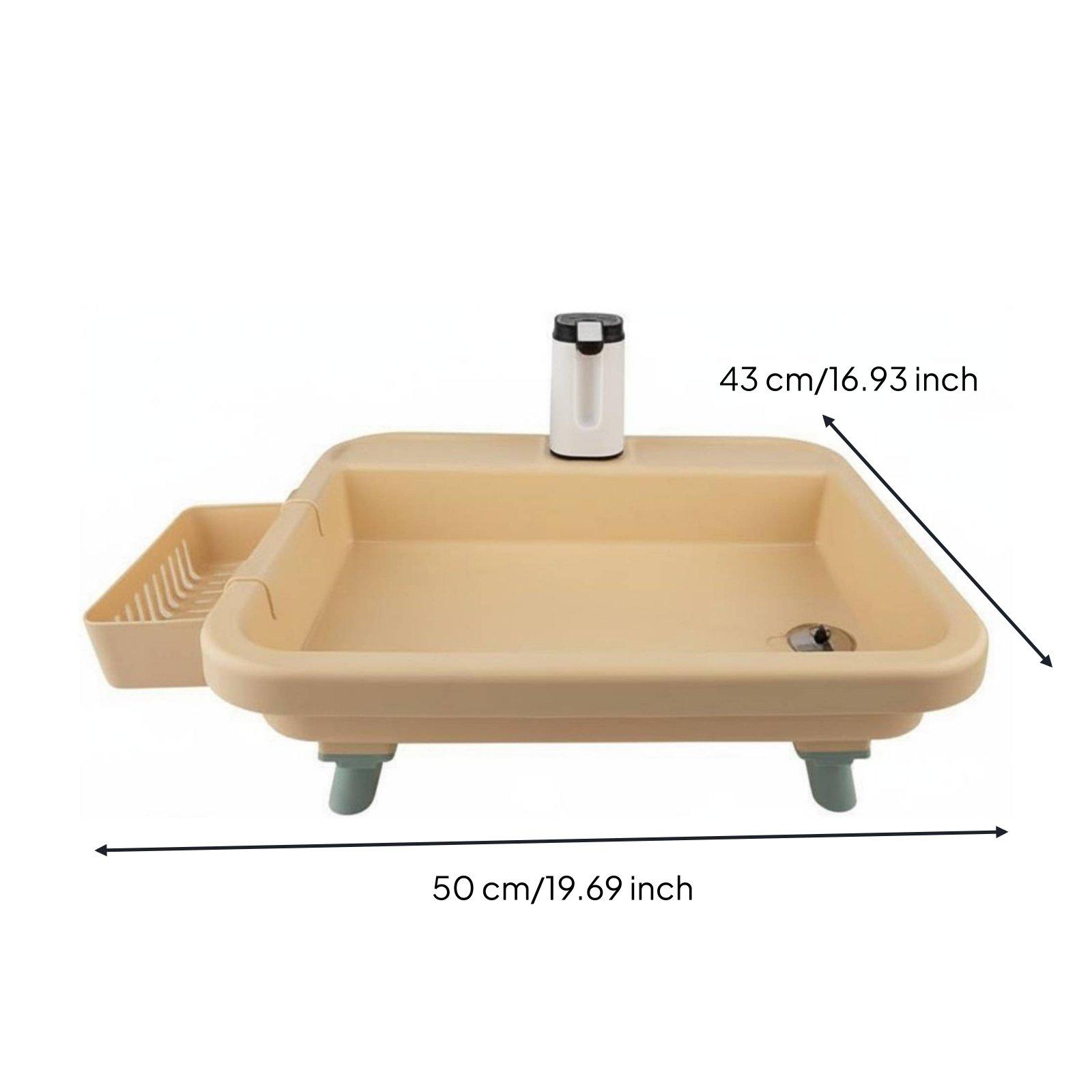 Portable Camping Sink with Bui - Outdoor Adventurer review and price