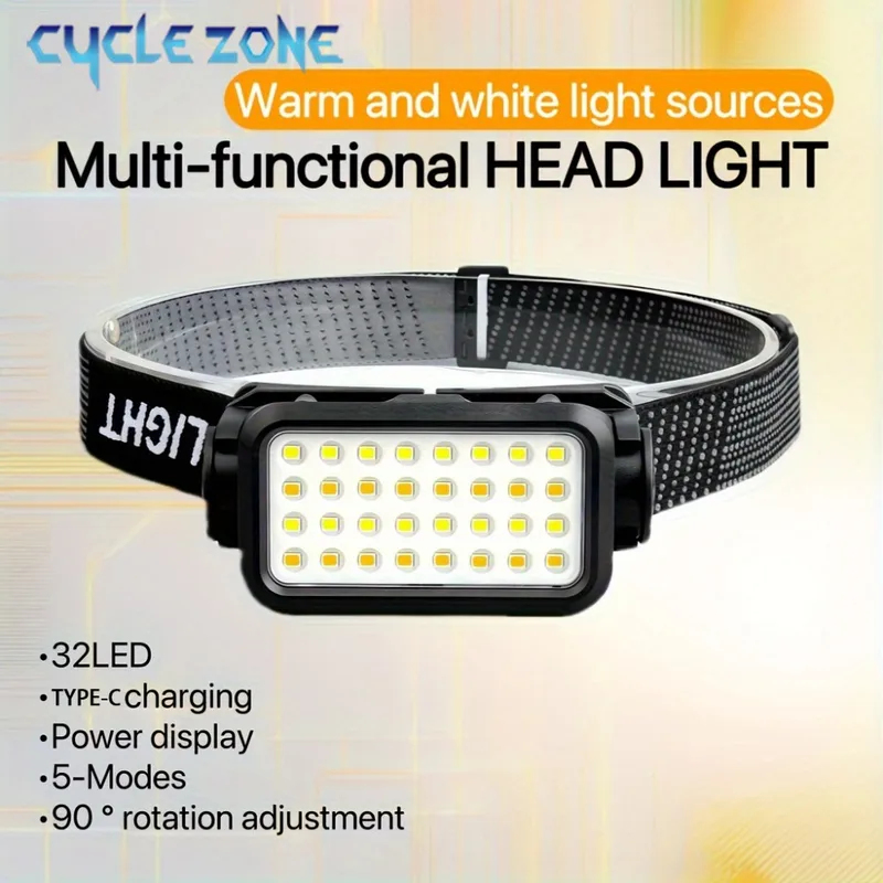 Rechargeable Headlamp with 32  - Outdoor Adventure At review and price
