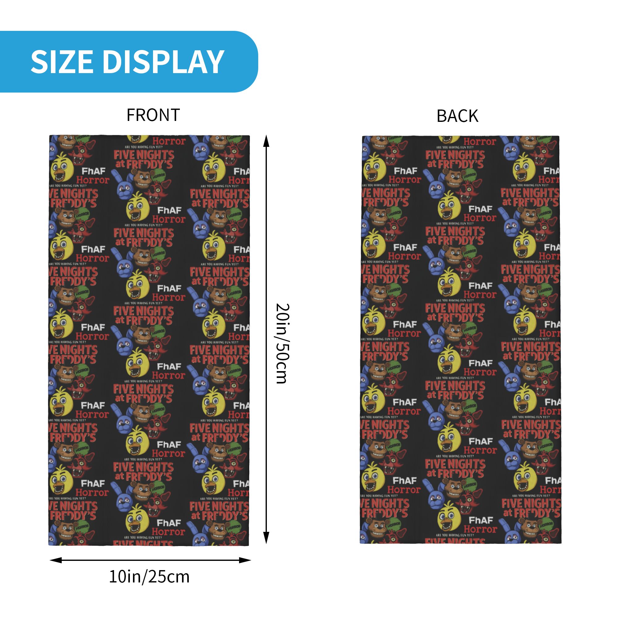 Custom FNAF At Freddys Bandana - Outdoor Adventure At review and price