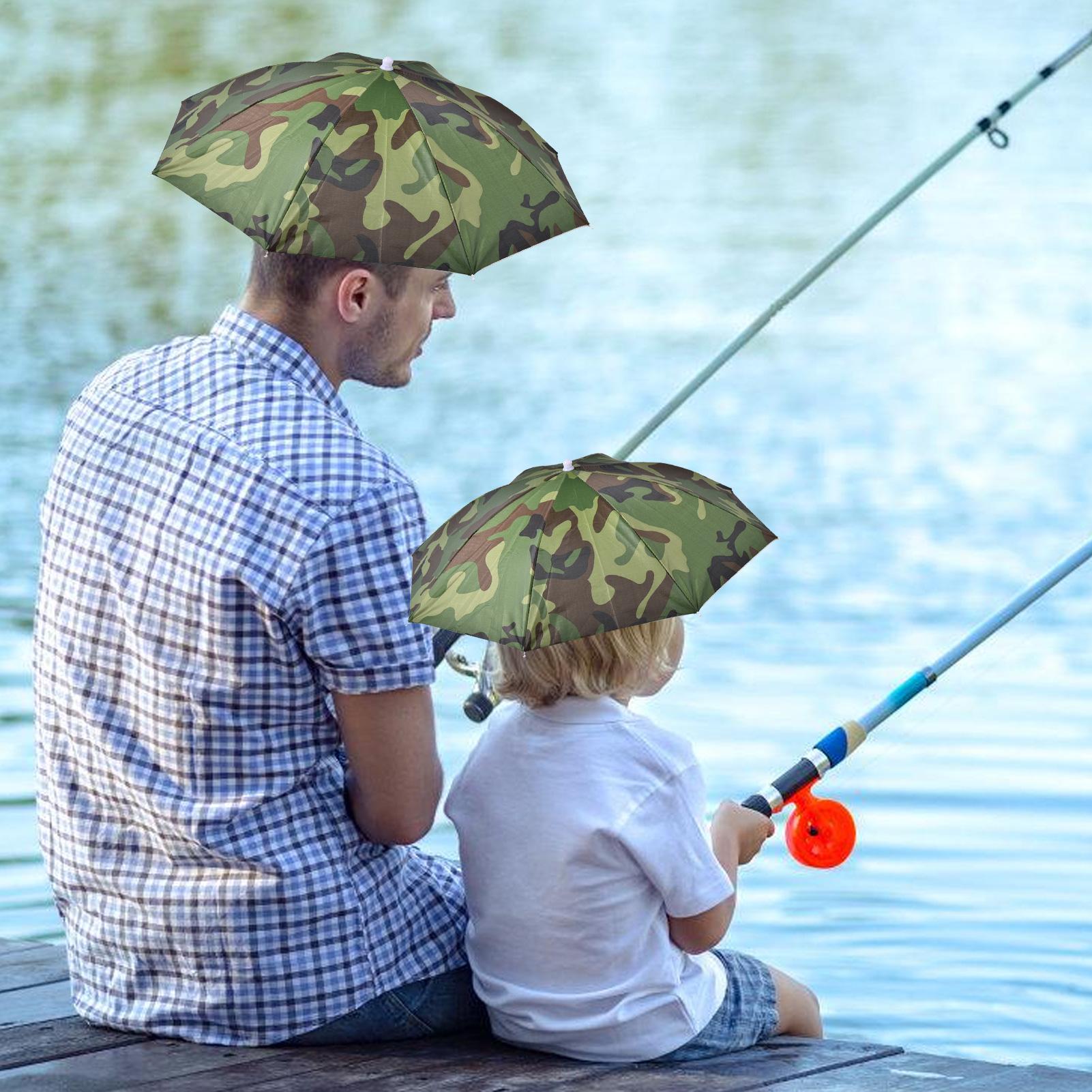 Head Umbrella Hat Sun Rain Umb - Outdoor Adventure Hat review and price