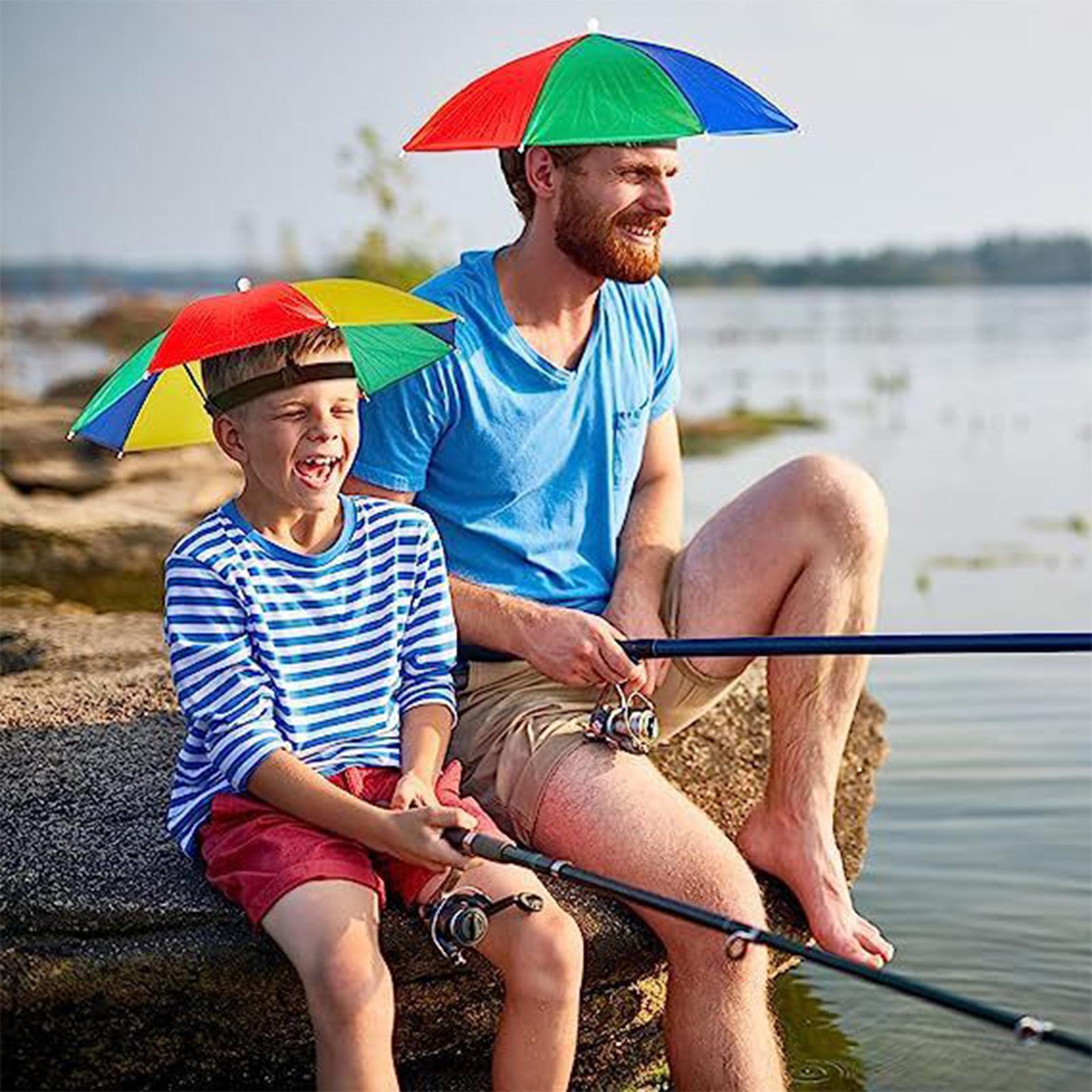Head Umbrella Hat Sun Rain Umb - Outdoor Adventure Hat review and price