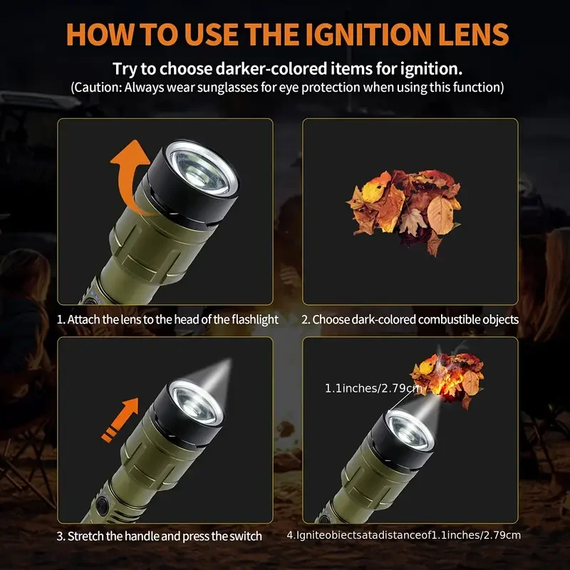 Ultra Powerful Flashlight Conc - Outdoor Adventurer review and price