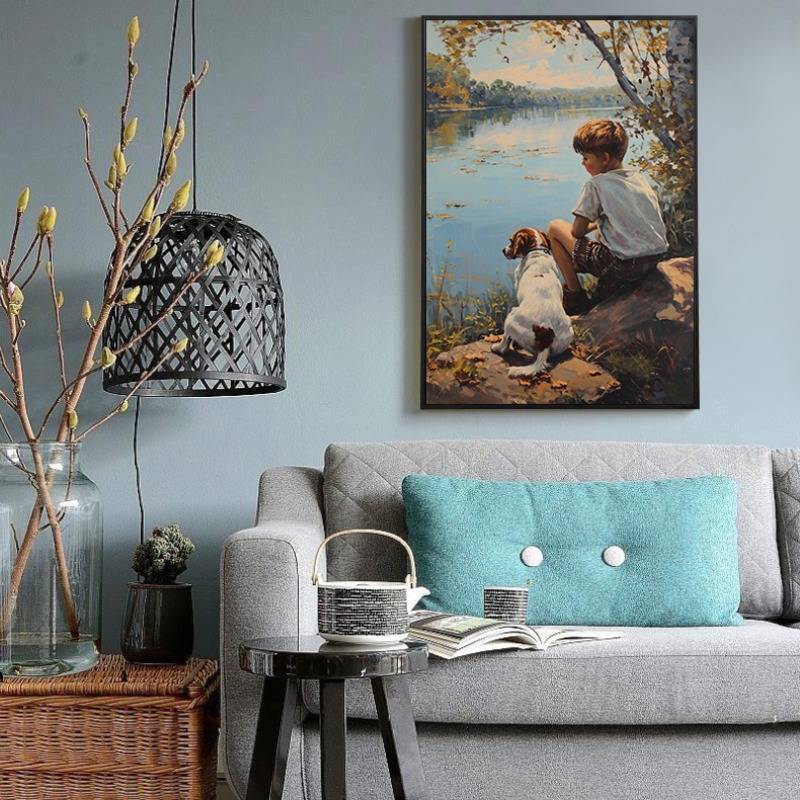 Vintage Boys Room Art Poster B - Outdoor Adventure Boys review and price