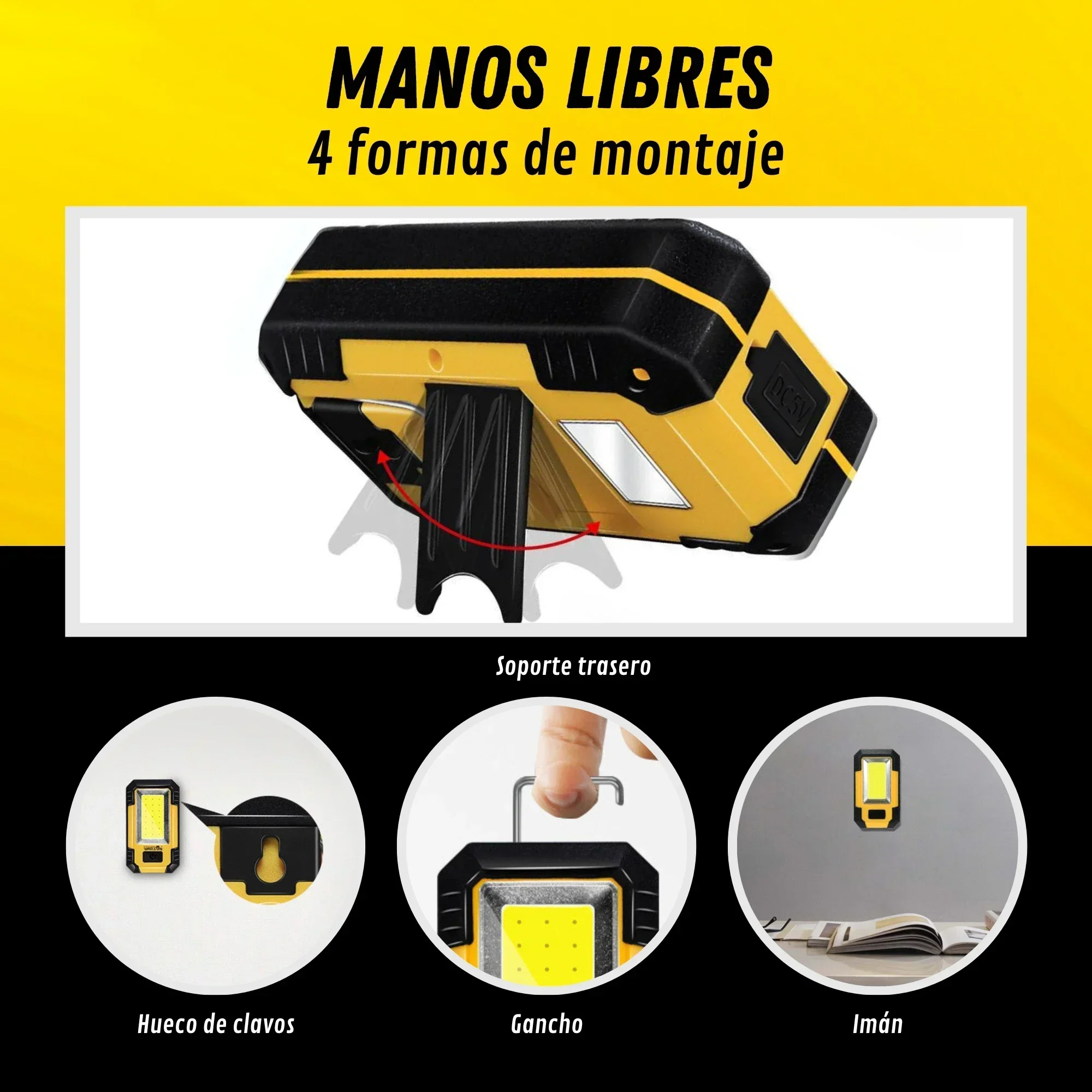 Rechargeable 4000MaH Work Ligh - Outdoor Adventurer review and price