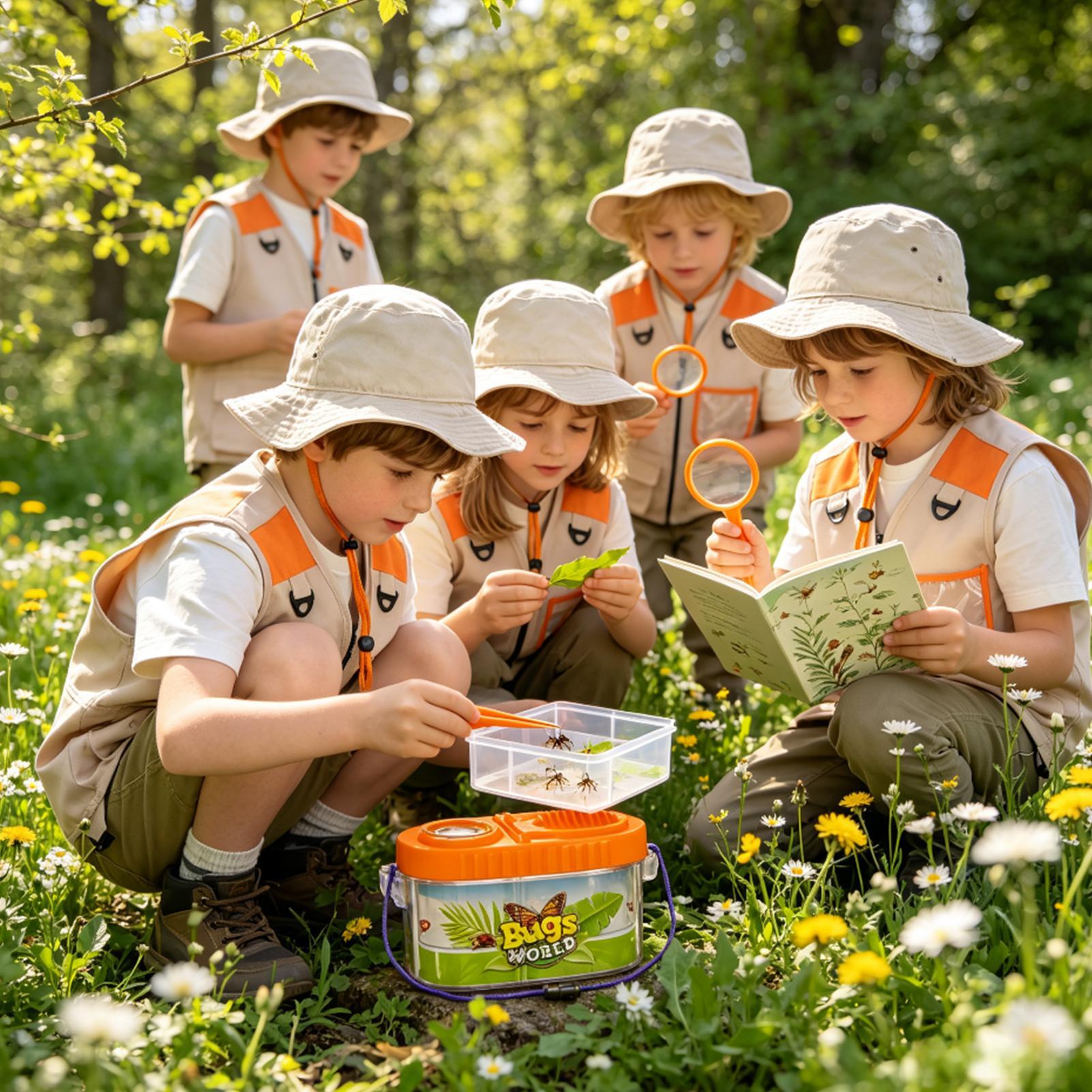 Kids Adventure Kit With Magnif - Outdoor Adventure Boys review and price