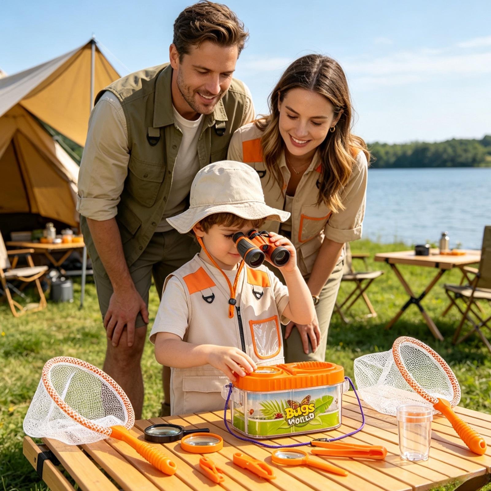 Kids Adventure Kit With Magnif - Outdoor Adventure Boys review and price