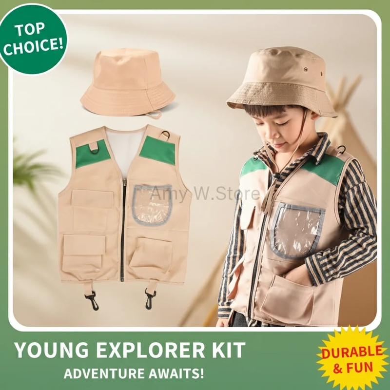 COSKids Safari Explorer Vest & - Outdoor Adventure Boys review and price