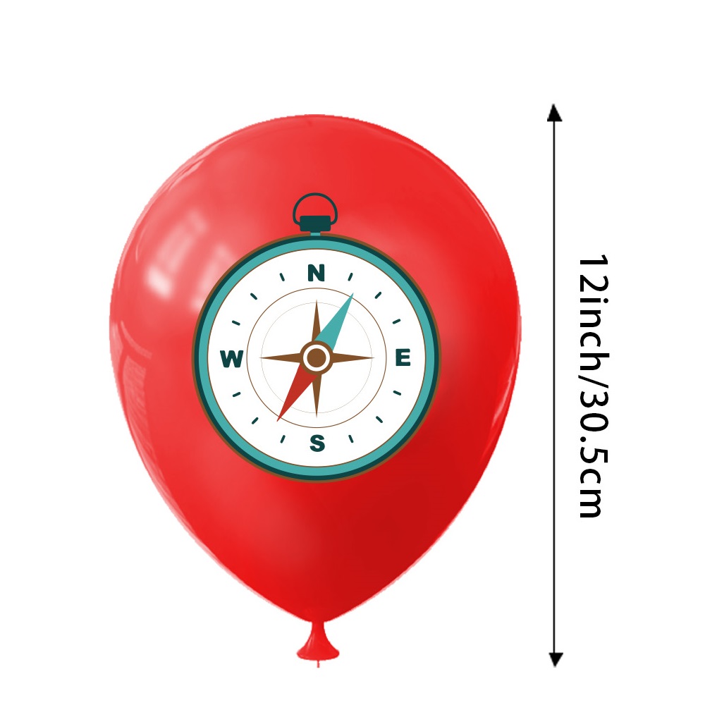 9pcs Happy Camping Balloon, Ou - Outdoor Adventure Boys review and price