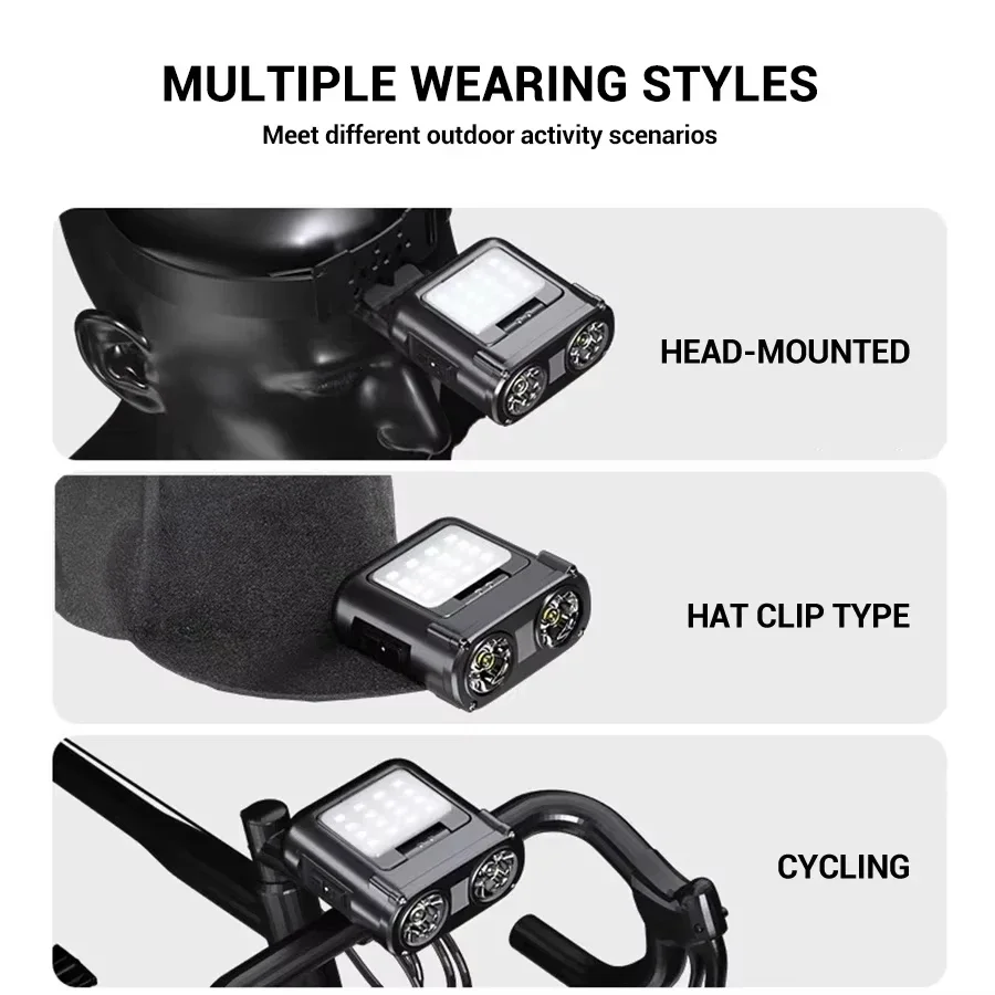 Sensor COB LED Headlamp Cap Cl - Outdoor Adventurer review and price