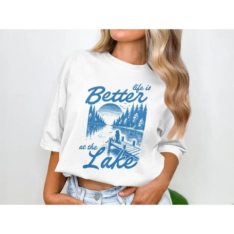 Life Is Better At The Lake T S - Outdoor Adventure At review and price