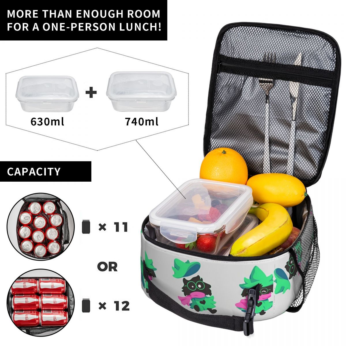 Deltarune Insulated Lunch Bags - Outdoor Adventure Boys review and price