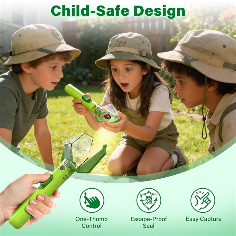 Kids Bug Catcher With 6X Magni - Outdoor Adventure Boys review and price
